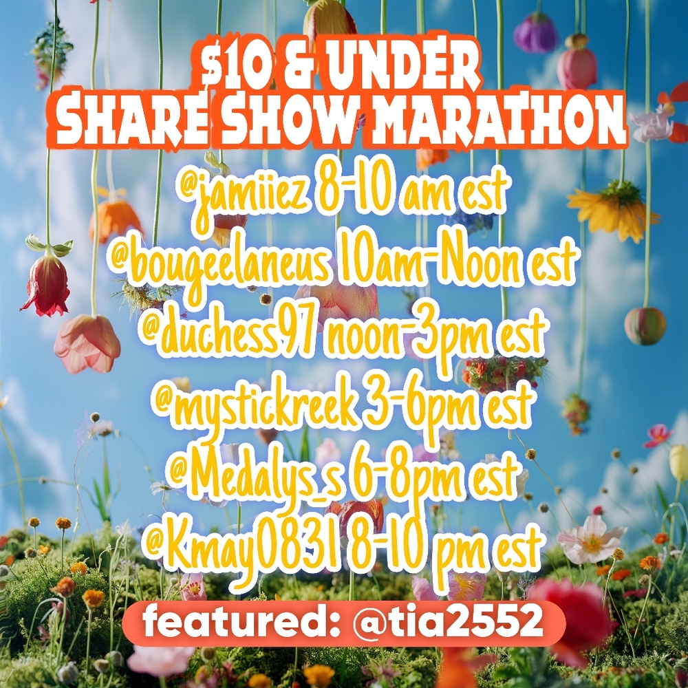 MYSTICKREEK IS LIVE $10 & Under Share Show Marathon!